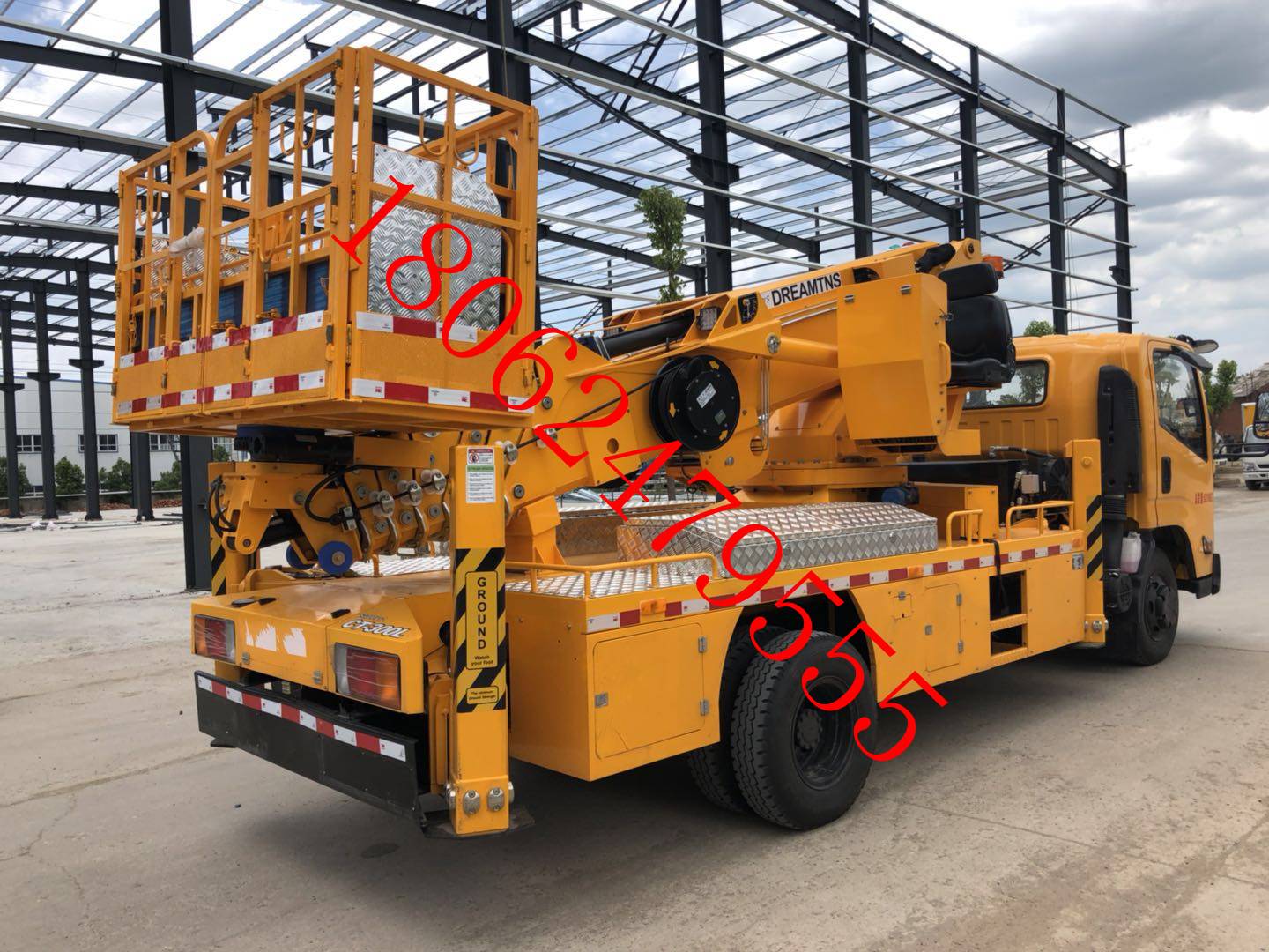 直臂式高空作業車租賃_專業工程機械設備租賃平臺_匯租平臺