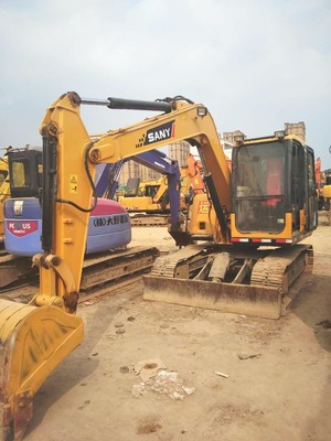 三一75-8s彩屏挖掘機(jī)停工出售，銀川免費(fèi)試機(jī)優(yōu)惠多